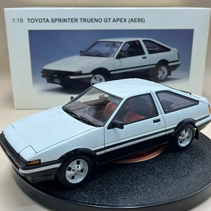 AUTOart 1/18 Toyota Sprinter Trueno GT APEX AE86 Whit Millennium 78791 Initial D - Imagen 1 de 22