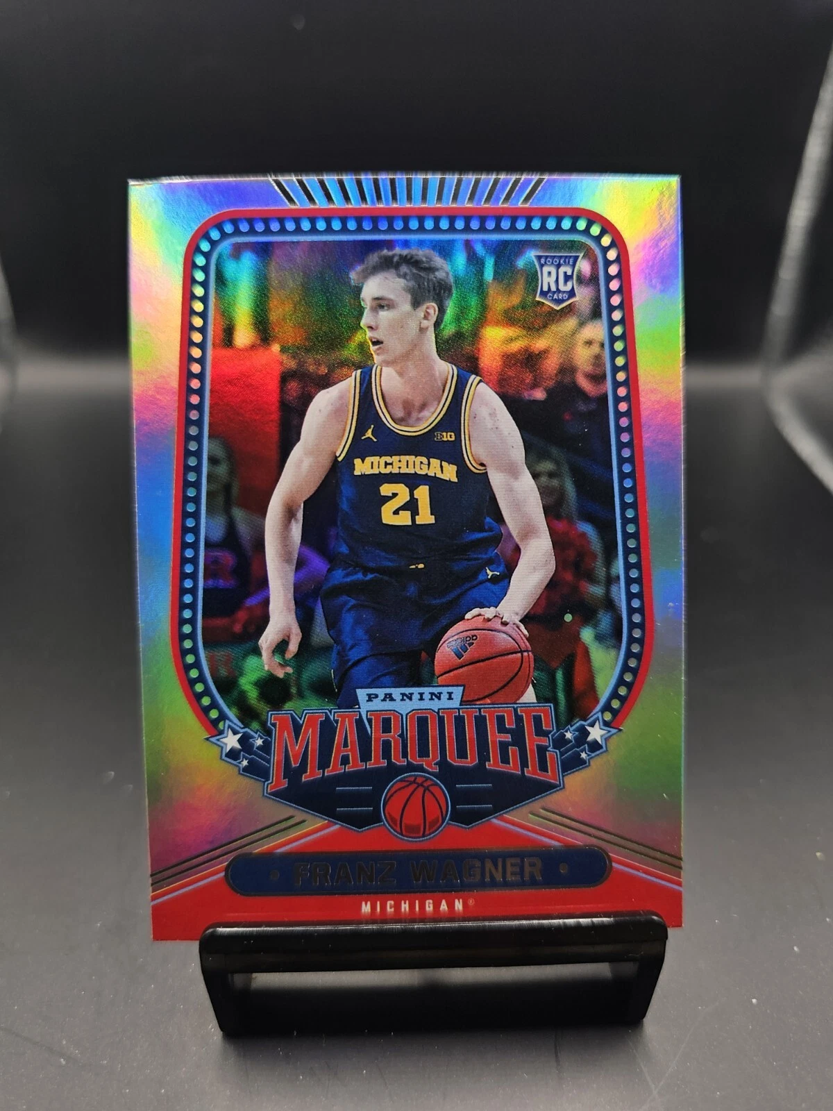 Franz Wagner 2021 Panini Chronicles Draft Marquee Foil RC #149 - Magic Michigan