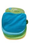green sprouts Stay-Dry Baby Bibs (10 Pack) Waterproof Protection, Adjustable