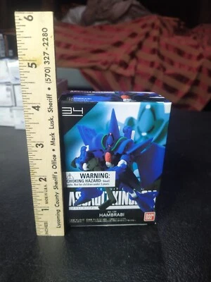 Bandai Mobile Suit Gundam Assault Kingdom 9 RX-139 Hambrabi #34 3.35 In. Bluefin - Image 1 of 2