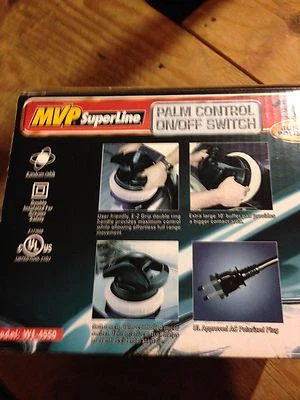 MVP SuperLine ~Interruptor de encendido/apagado de control de palma ~ Pulidora de búfer de 10"" WI-4550 Foto 1 de 2