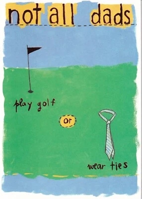 PAPYRUS FATHER'S DAY CARD NIP (MSRP $3.95) NOT ALL DAD CARD (Q22) - Image 1 of 2