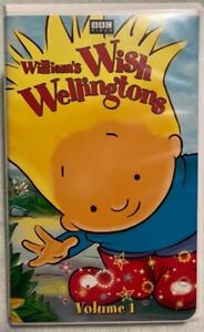 VINTAGE William's Wish Wellingtons BBC Volume 1, 13 Episodes VHS 1994