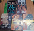 5 ANNE RICE VAMPIRE Books: Memnoch, Armand, Blood & Gold, Blood Canticle + Mummy