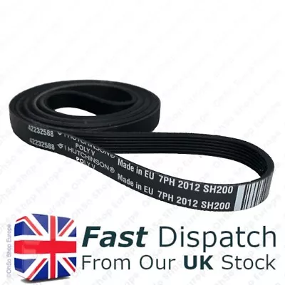 Bush Tumble Dryer Belt 7 Rib Poly-V 7PH2012 2012H7 GENUINE SPARE PART - Image 1 of 4