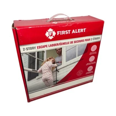 First Alert #1047153 Portable Fire Escape Ladder 2-Story, 15 Foot - New In Box - Image 1 of 3