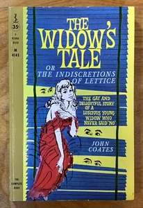 The Widow's Tale by John Coates - VG+ vintage 1959 Permabook, 1st PB print - Picture 1 of 6