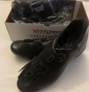 Vittoria Alise MTB  Cycling Shoes Black EU 42 US 8.5 UK 8 Made In Biella Italy