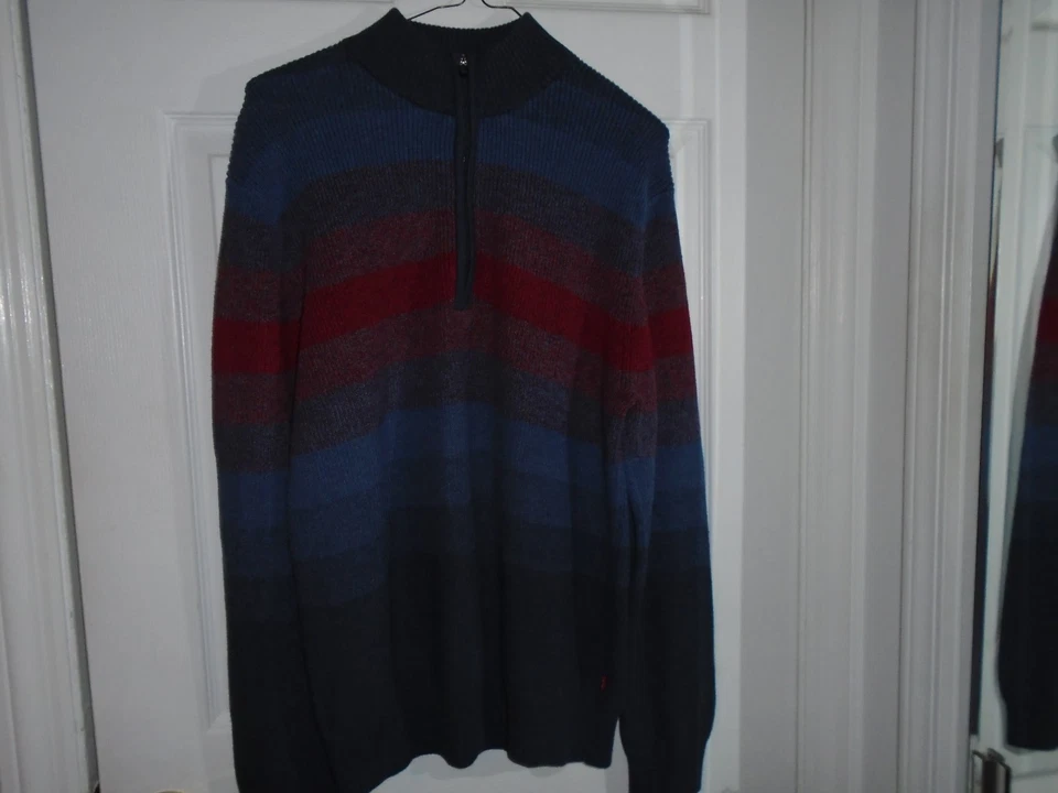 Izod 1/2 Zip Sweater Men's Size XL - Image 1 of 2