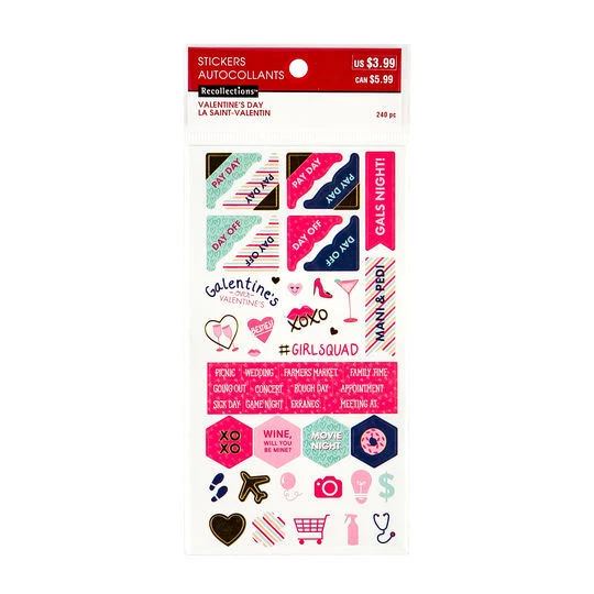 Activity Stickers 240 pc By Recollections 536143 New - Image 1 of 4