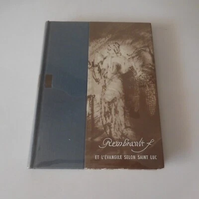 N25.142 Rembrandt et l’Evangile selon Saint Luc 1955 histoire art peinture - Photo 1/4