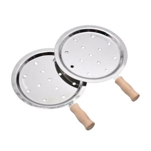 2pcs Metal Charcoal Screens Holder Shisha Hookah Chicha Narguile Bowl Accessorie - Bild 1 von 7