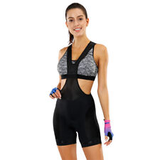 DAREVIE Women Cycling Bib Shorts 3D Gel Padded High Elastic Road Bike Shorts