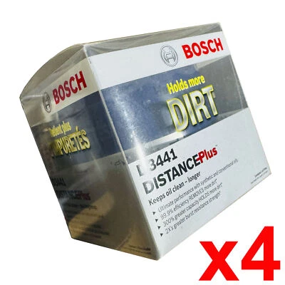 Filtro de aceite BOSCH GENUINO 4 PIEZAS para Audi 90 A4 A6 S4 1994-2006 VW Passat D3441 Foto 1 de 4