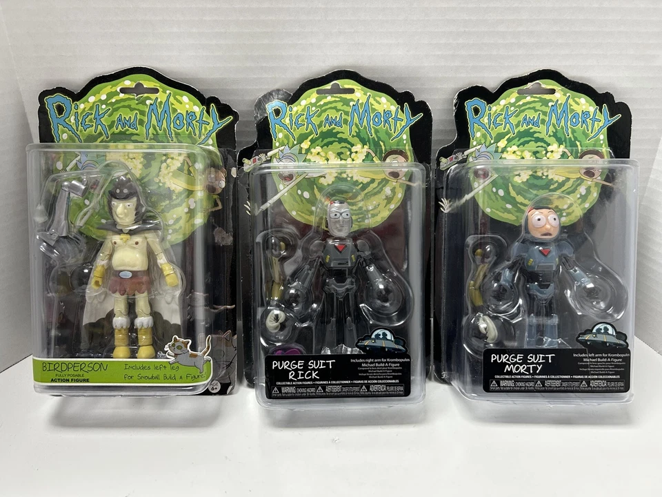 Rick and Morty Purge Suit Rick Funko Action Figure A10