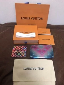 LOUIS VUITTON Verni Pochette Cl  Coin Case Gradient 2020 Limited Valentine Japan - Picture 1 of 10
