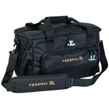 Federal Top Gun Range Travel Gear Bag 16 in. in. .5 in. Black #FTGRB