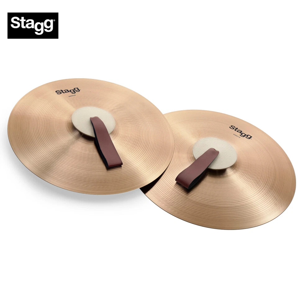 Тарелки марширующие/концертные Stagg MASH18 18 дюймов - пара - Изображение 1 из 1