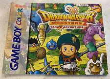 Dragon Warrior Monsters 2 Tara's Adventure Instruction Booklet Manual Only 