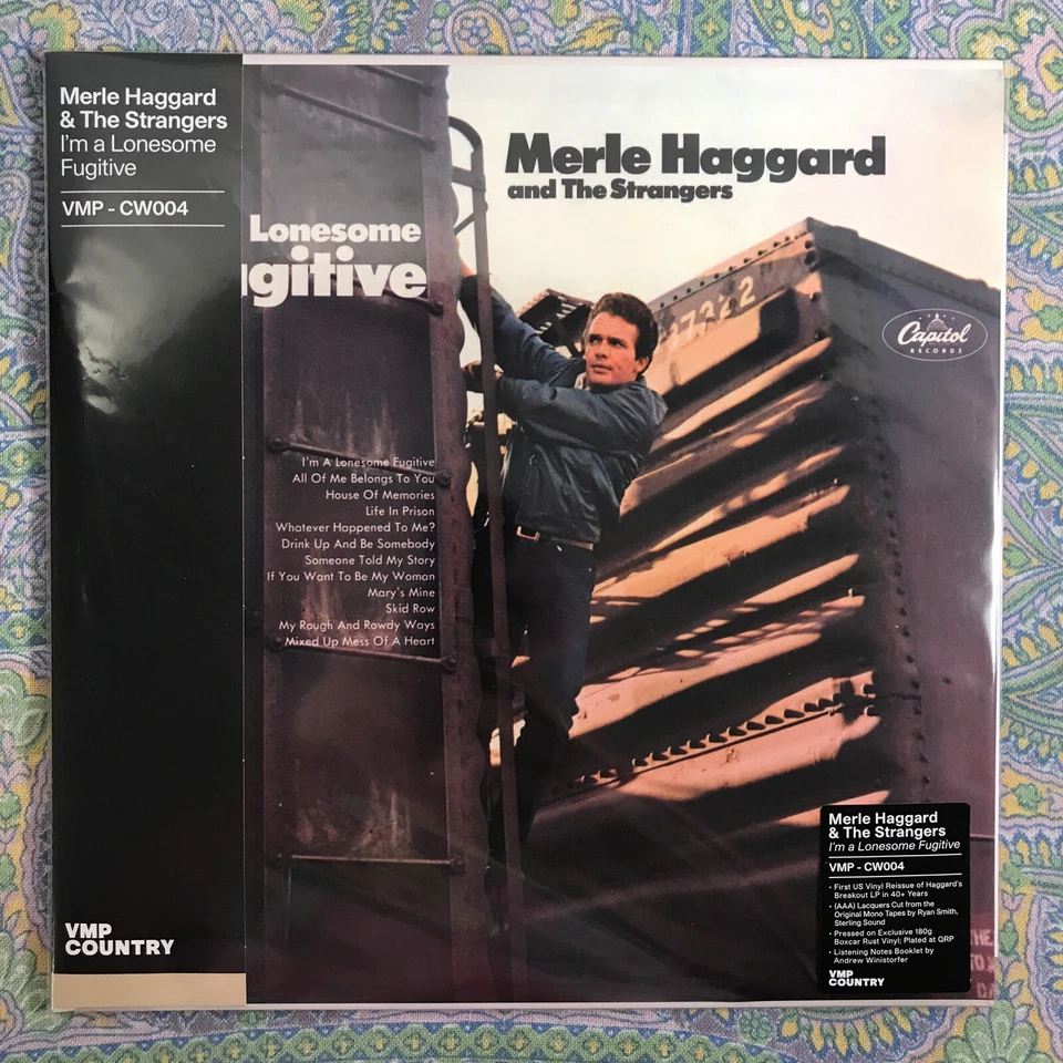 I'm A Lonesome Fugitive by Merle Haggard & The Strangers (LP, 180g, RMST, AAA    - Image 1 of 4