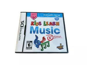 Spiel Nintendo DS KIDS LEARN MUSIC A + EDITION Buch-Spielhülle E-Bewertung 2011 - Bild 1 von 3