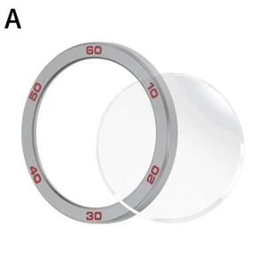 4 Colors Replacement Watch Metal Bezel Tempered Glass DIY.Hot S8D6 Pro2 For Y8L8 - Zdjęcie 1 z 17