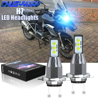 Faro LED HID de alta potencia H7 bombilla para BMW R1200GS RT 2004-2015 bombillas luces Foto 1 de 4