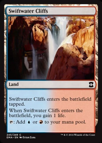 Swiftwater Cliffs ~ Near Mint Eternal Masters MTG Magic UltimateMTG Land Card - Image 1 of 1