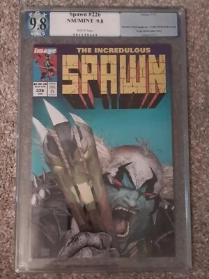 Spawn #226 PGX 9.8 Todd Mcfarlane Incredible Hulk  #340 Homage Cover NM/MINT!!!! - Image 1 of 4