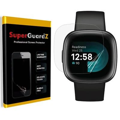 透明全保护套 屏幕保护膜 适用于 Fitbit Versa 4 / Sense 2 — 第 1/4 张图片