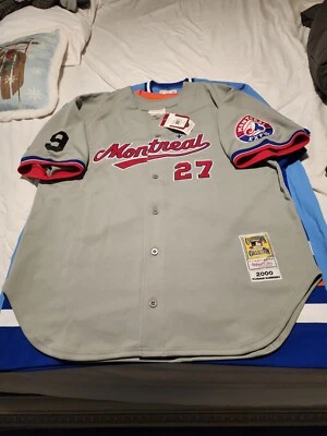 Authentic Mitchell & Ness Vladimir Guerrero 2000 Montreal Expos Jersey 52 XXL  - Image 1 of 4