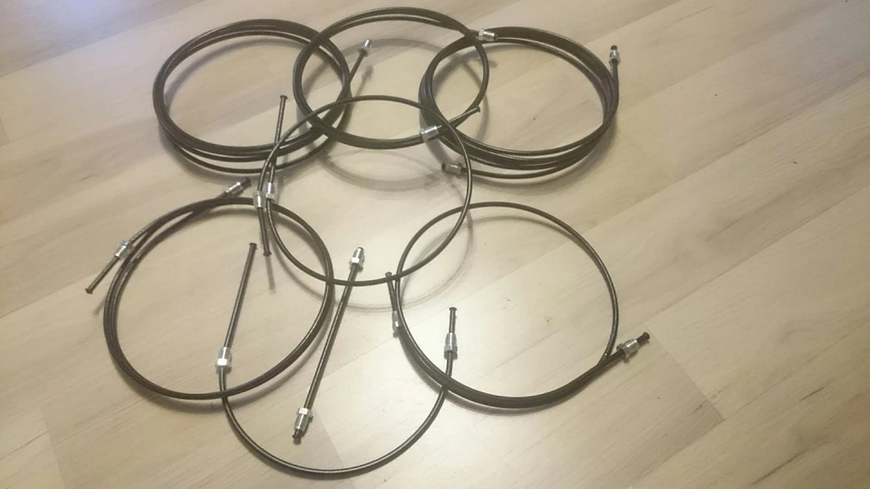 ATE Bremsleitungssatz Bremsleitungen BMW E36 mit ABS 9 Teilig Limousine Coupe - Bild 1 von 1