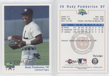 1992 Classic Best Lakeland Tigers Rudy Pemberton #26 Rookie RC