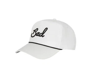 NEW Bad Birdie Bad Rope White Snapback Adjustable Golf Hat/Cap