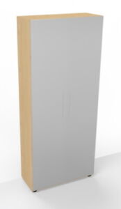 Aktenschrank Schrank 5 Ordnerhöhen 80 cm breit Büroschrank Basis vh-büromöbel