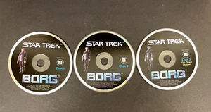 Star Trek Borg La Película Interactiva Juego de 3 Discos PC Disco SOLO Sin Caja/Manual - Imagen 1 de 2