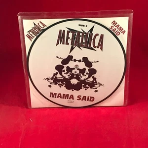 METALLICA Mama Said 1996 UK limited edition 7" vinyl Picture Disc single 45 - Picture 1 of 4