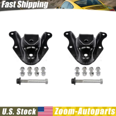 Комплект скоб задней листовой пружины подвески Dorman для пикапа Ford F150 F250 левая и правая - Изображение 1 из 4