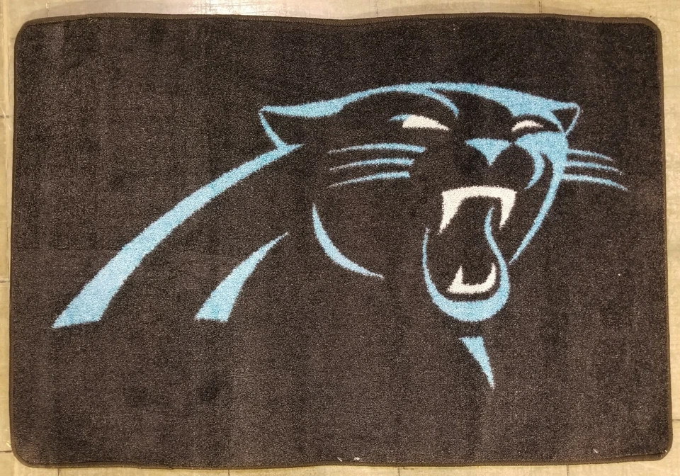Carolina Panthers Spirit 地毯 3'10 英寸 x 2'8 英寸官方授权 NFL 地毯 — 第 1/1 张图片