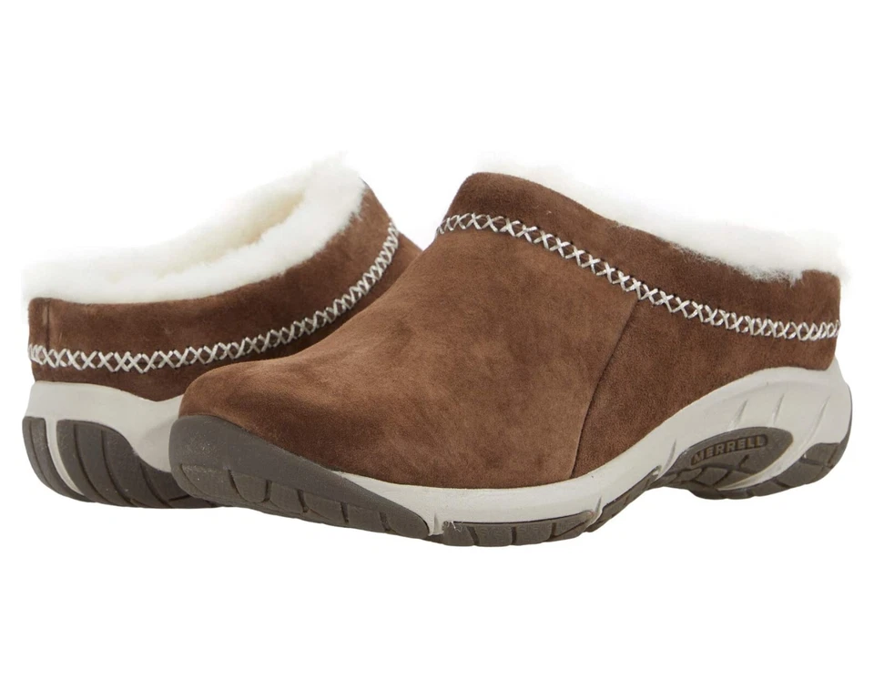 Merrell Women's Encore Ice 4 Shoes Fur lined slip on clogs - Image 1 of 1