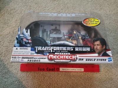Transformers Dark Of The Moon Human Alliance Soundwave Laserbeak Mr. Gould Asia - Image 1 of 2