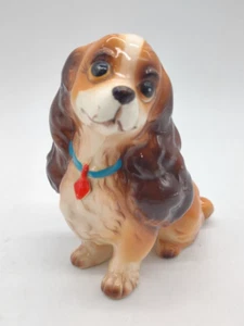 Vintage Walt Disney Production Lady and The Tramp Ceramic Dog Figurine Japan 4” - Picture 1 of 6