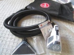 NWOT Hoover Power Scrub Hose / Attachments Set Pet Brush Cleaner + Storage Bag - Picture 1 of 3