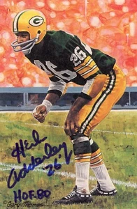 Postal Herb Adderley Firmada Línea de Objetivo Art GLAC con Empaquetadores de la Corte JSA Certificado de Autenticidad - Imagen 1 de 3