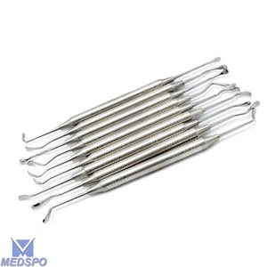 Dental Elevators Sinus Lift Hollow Handle Set Of 9 Surgical Instruments Kit - Picture 1 of 4