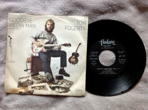 TOM FOGERTY (Creedence C.R.) / Goodbye Media Man - 7" (Italy 1971) EX/EX  - Bild 1 von 1