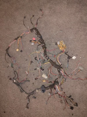 1990 Ford Fox Body Mustang Interior Dash Harness with Fuse Box Oem - Image 1 of 4