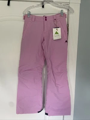Calça de neve rosa Burton para meninas média nova com etiquetas - Imagem 1 de 4