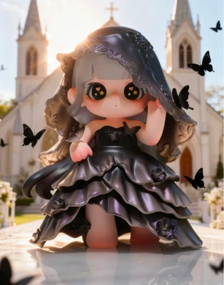 LIITA x TNTSPACE Falling Cherry Blossom Figure NEW Hot toy - Image 1 of 4