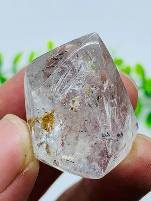 ТОП Herkimer бриллиант радуги кристалл драгоценный камень enhydro + большие движущиеся капли воды 25G - Изображение 1 из 4